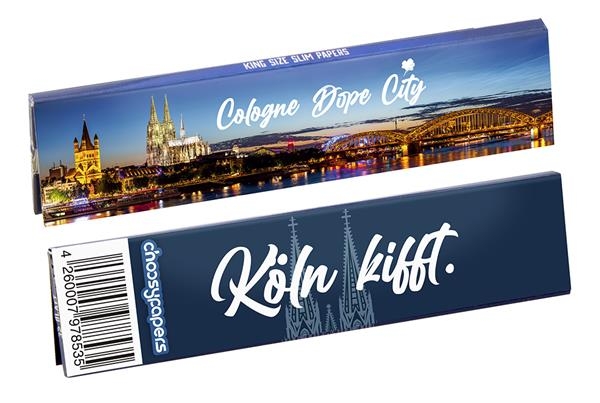 Choosypapers King Size Slim Zigarettenpapier Cologne Köln
